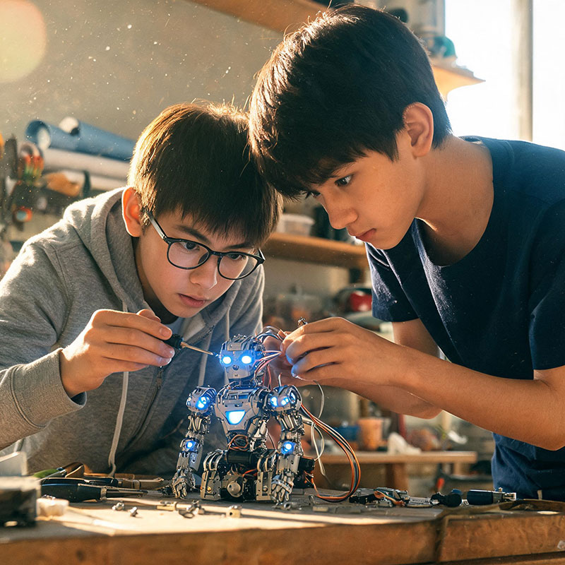 Home kids robot kit sm