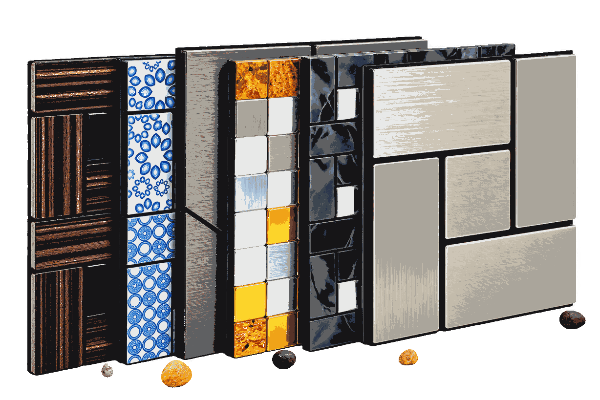 ACM and Metal Subtrates metal mosaic 100kb